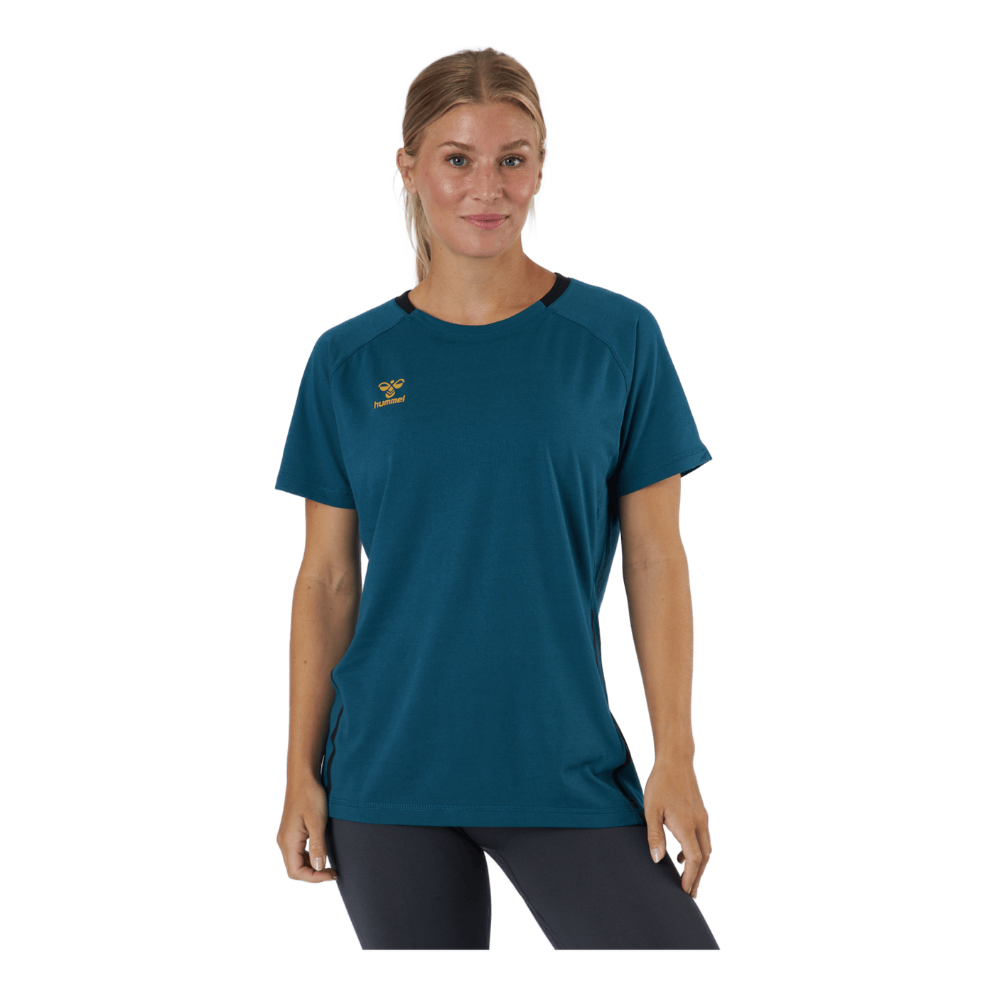 Hmlcima Xk T-shirt S/s Woman Blue Coral