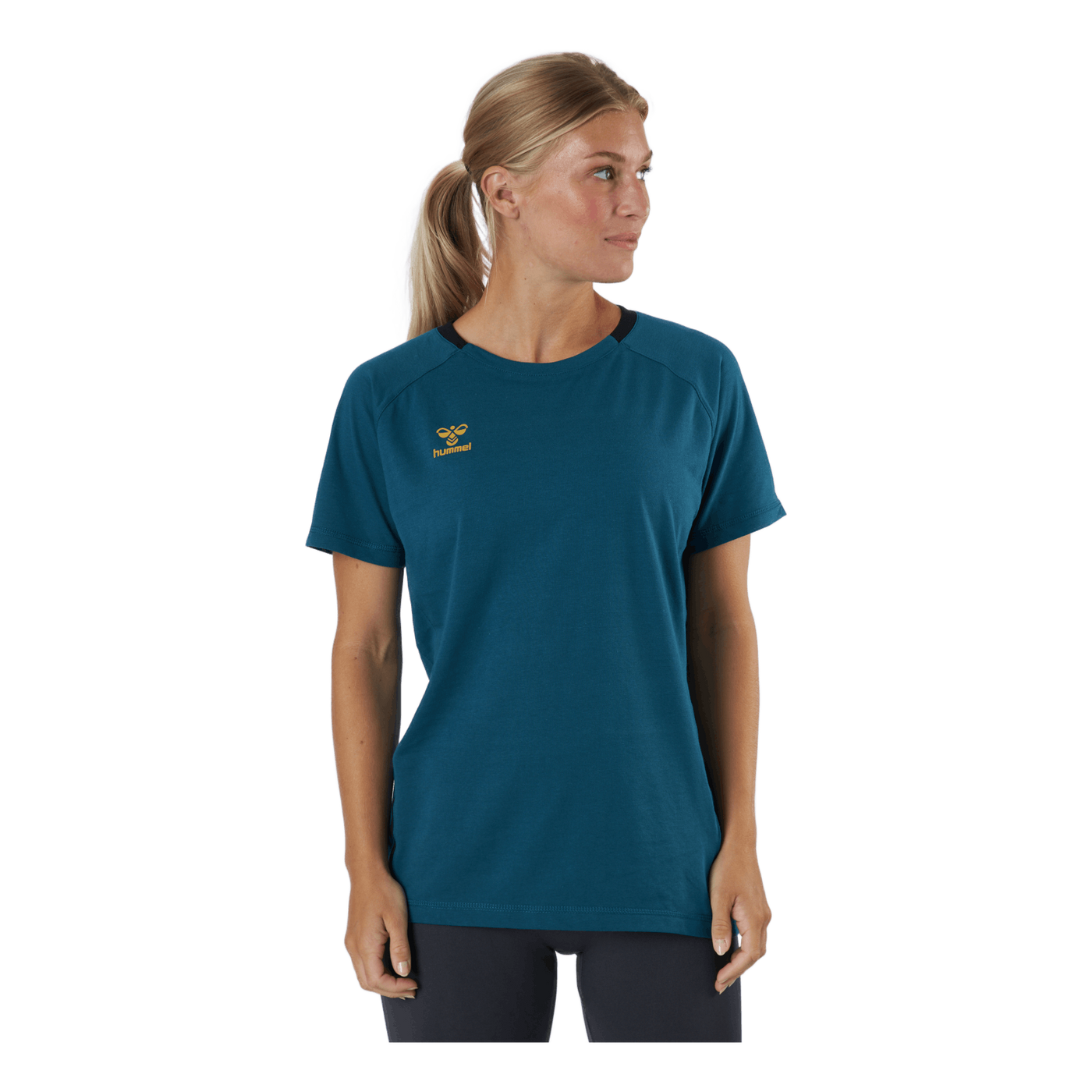Hmlcima Xk T-shirt S/s Woman Blue Coral