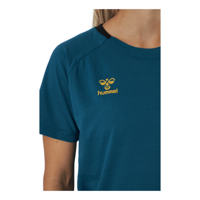Hmlcima Xk T-shirt S/s Woman Blue Coral