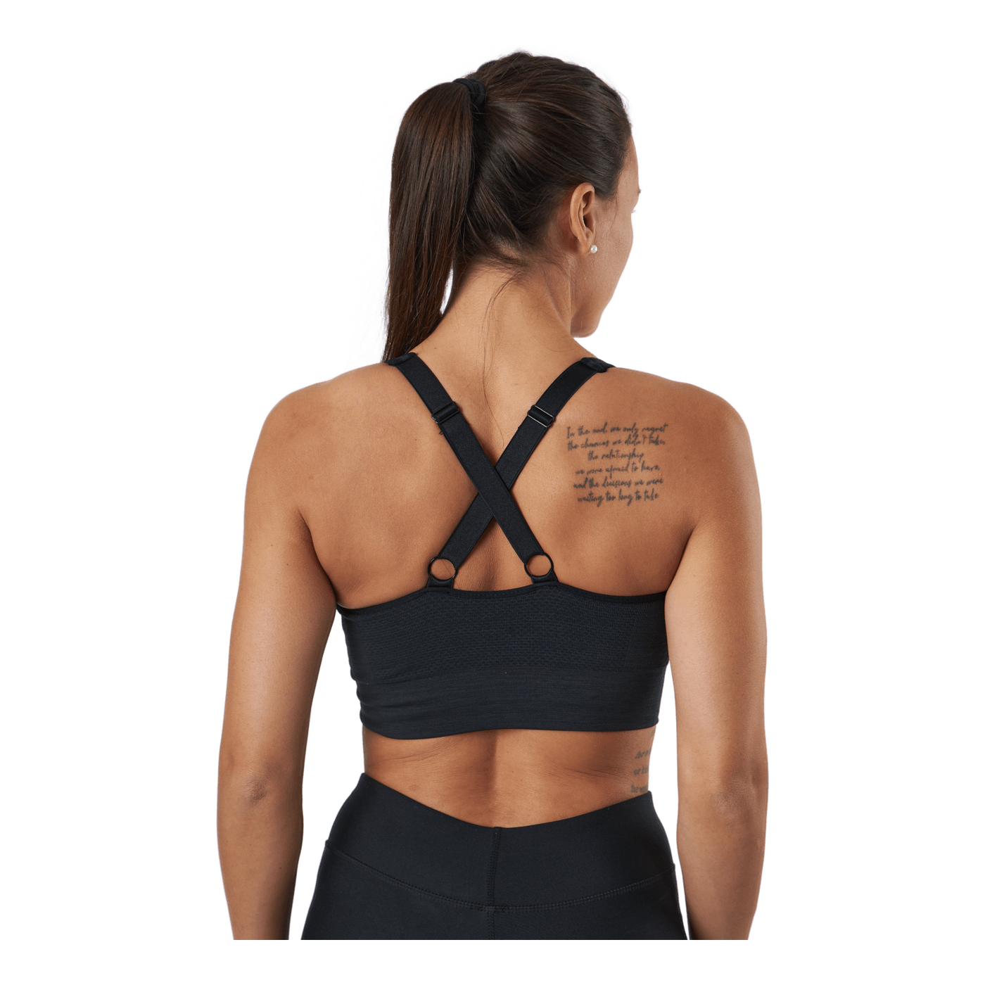 Hmlclea Seamless Sports Top Black Melange