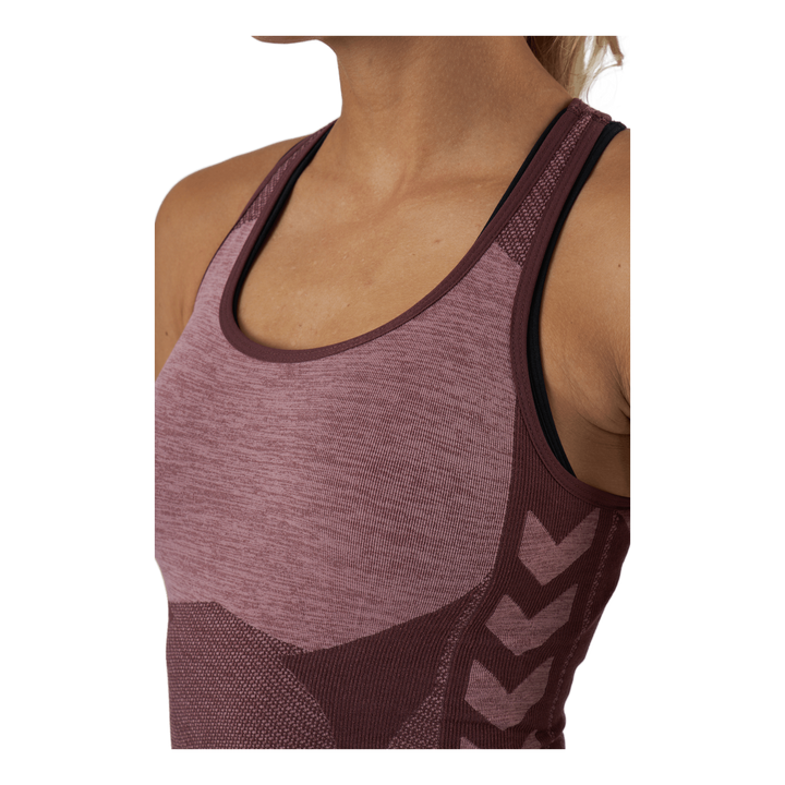 Hmlclea Seamless Top Fudge/woodrose Melange