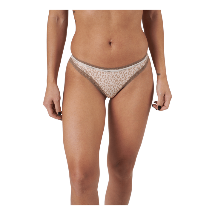 Bikini 3p Stunning Pink/streak Leopard/p