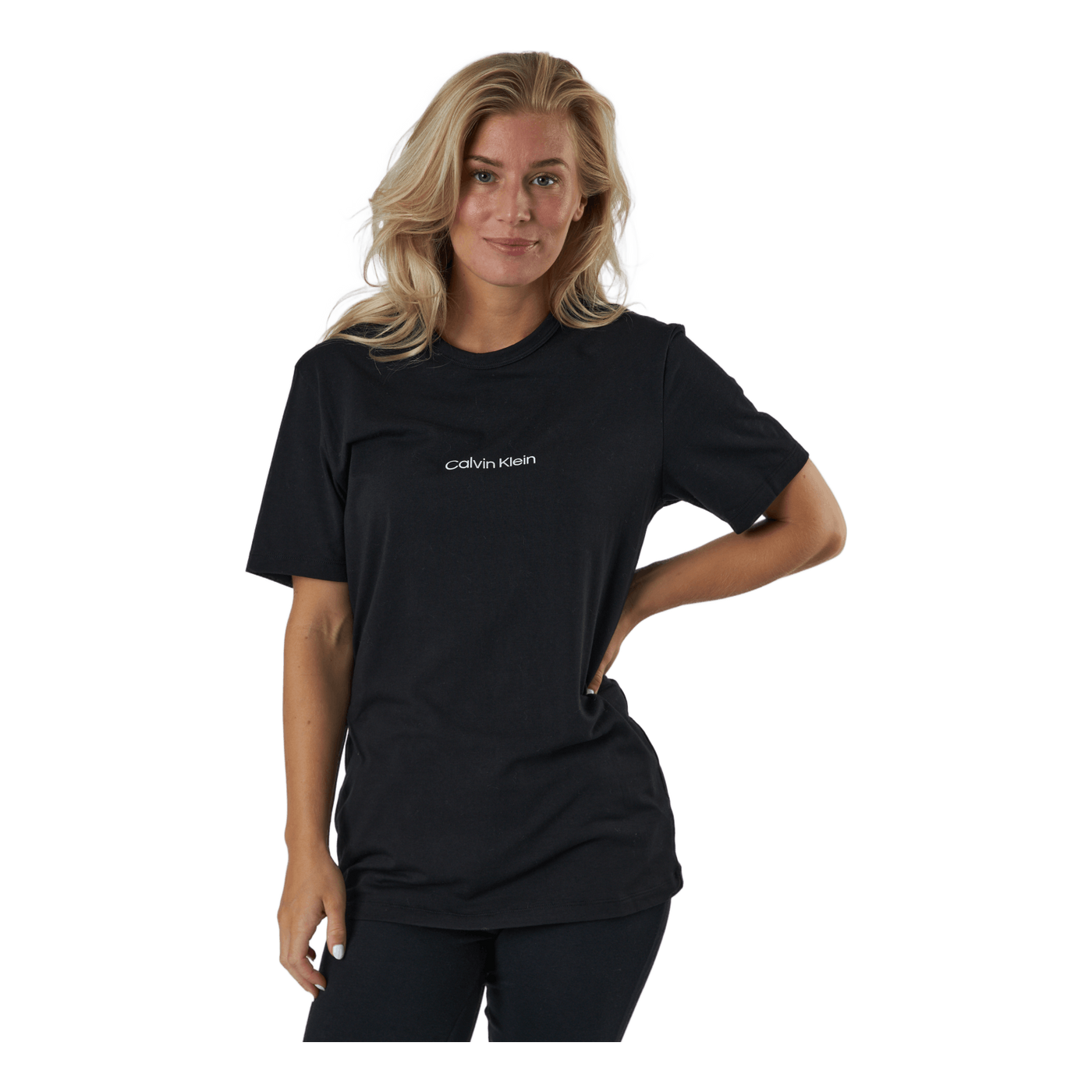 S/s Crew Neck Black