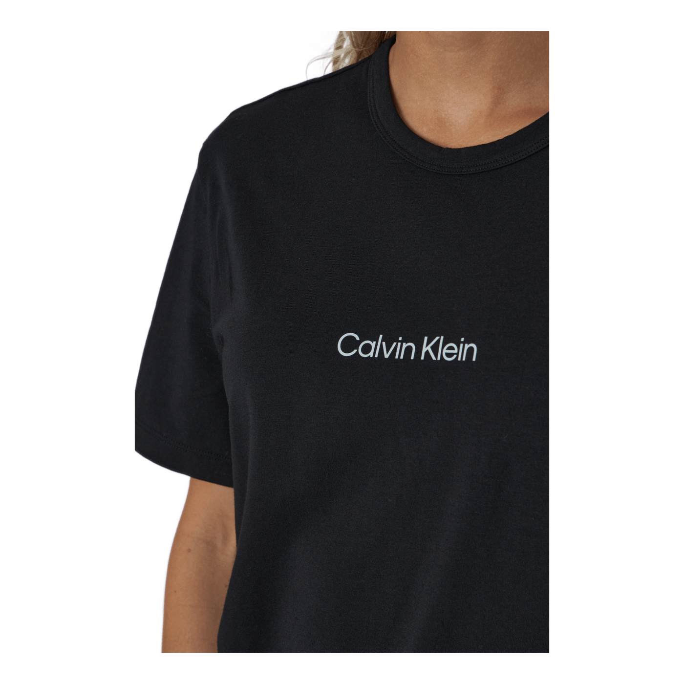 S/s Crew Neck Black