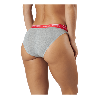 Bikini 7pk Grey Heather_colour Wb