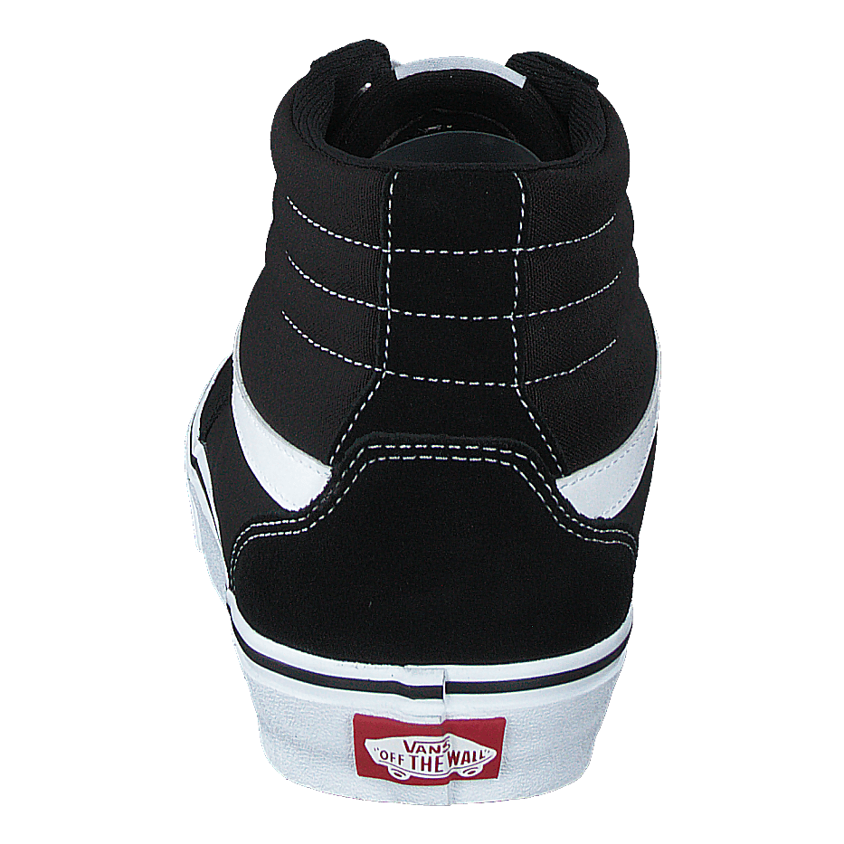 Wm Filmore Hi (suede/canvas) Black/white