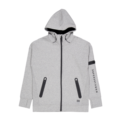 Training Gymtech Ziphood Grey Marl