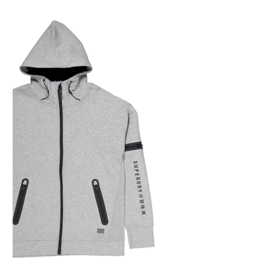 Training Gymtech Ziphood Grey Marl