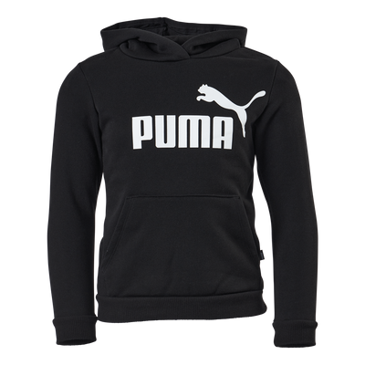 Ess Logo Hoodie Fl G Puma Black