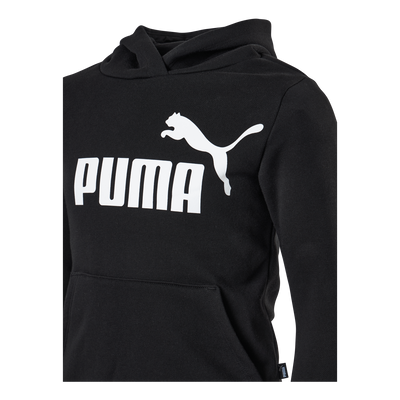Ess Logo Hoodie Fl G Puma Black