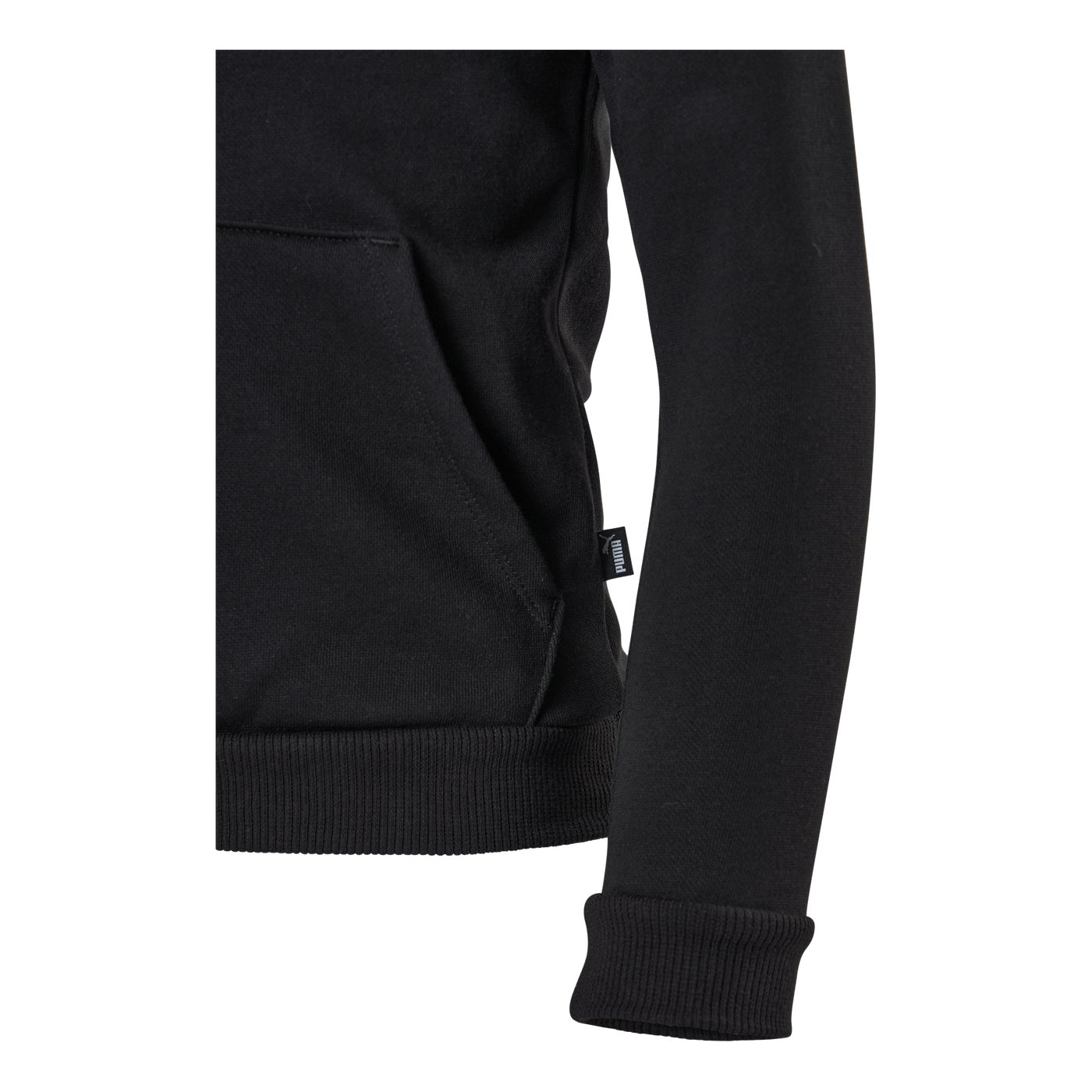 Ess Logo Hoodie Fl G Puma Black