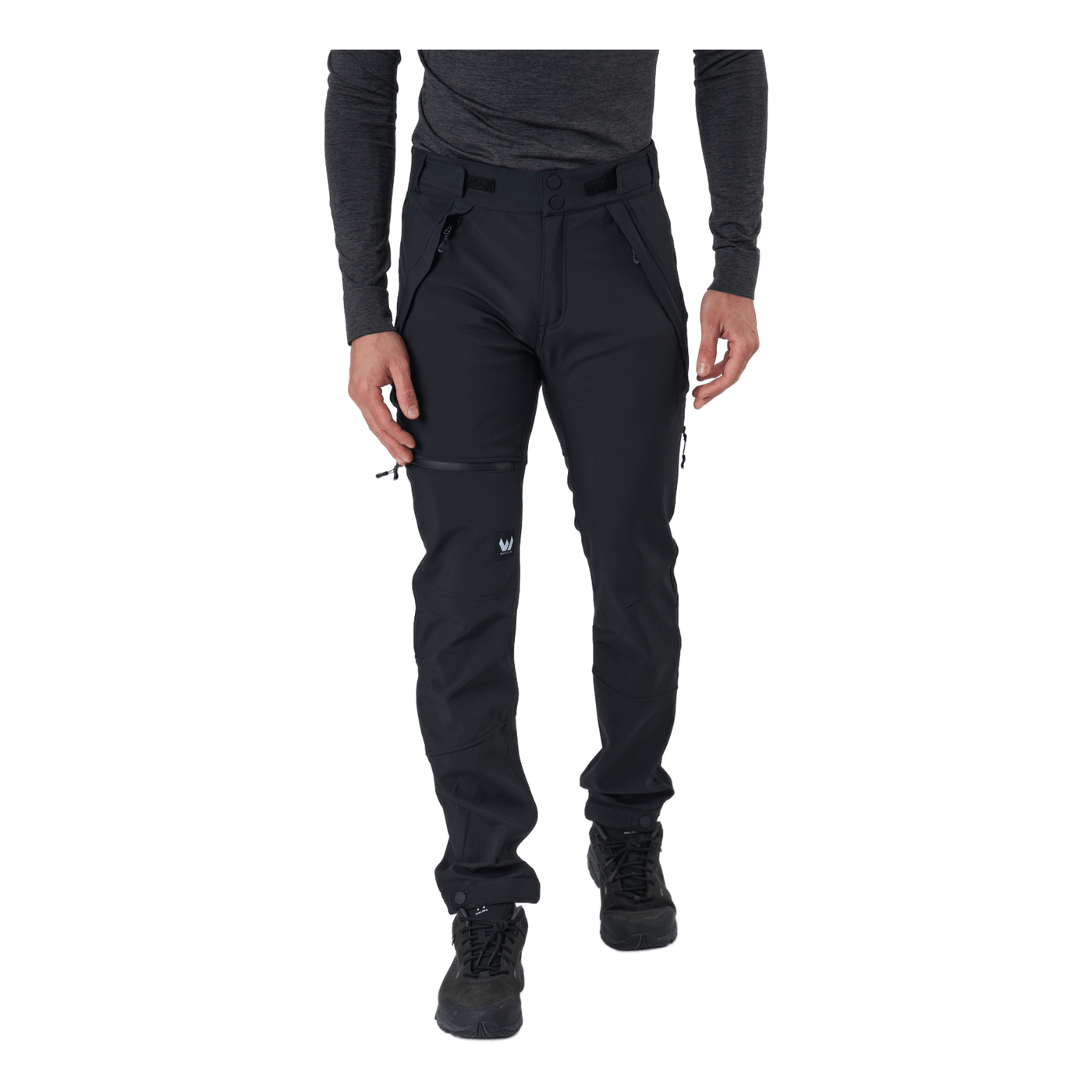 Finnegan M Softshell Pant W-pr Black