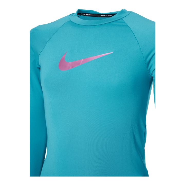 Nike Swoosh  Long Sleeve Hydro Aquamarine