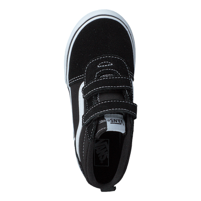 Td Ward Mid V (suede/canvas)black/white