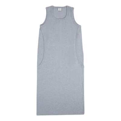 Bff S/l Dress Grey Melange