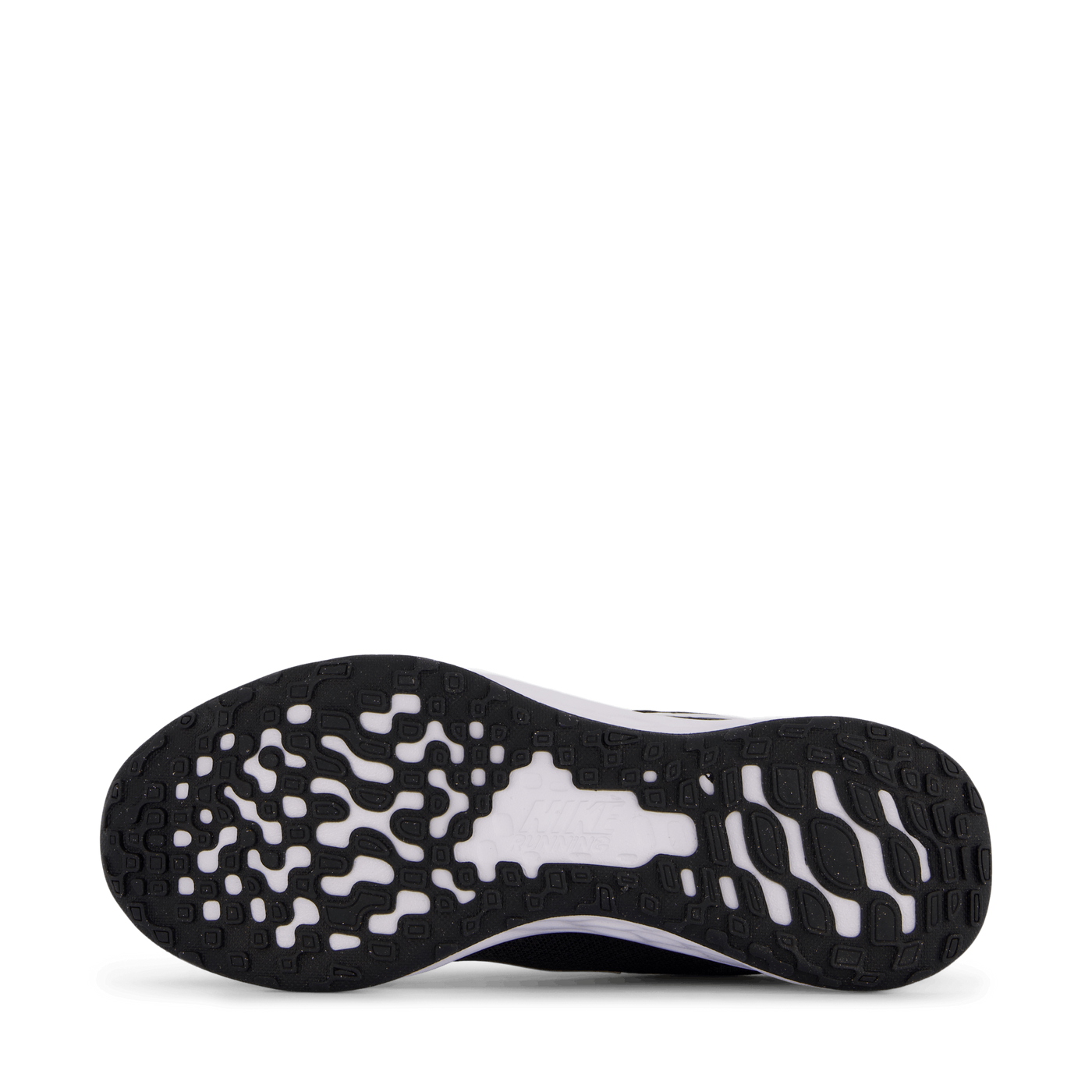 Revolution 6 Big Kids' Road Running Shoes BLACK/WHITE-DK SMOKE GREY