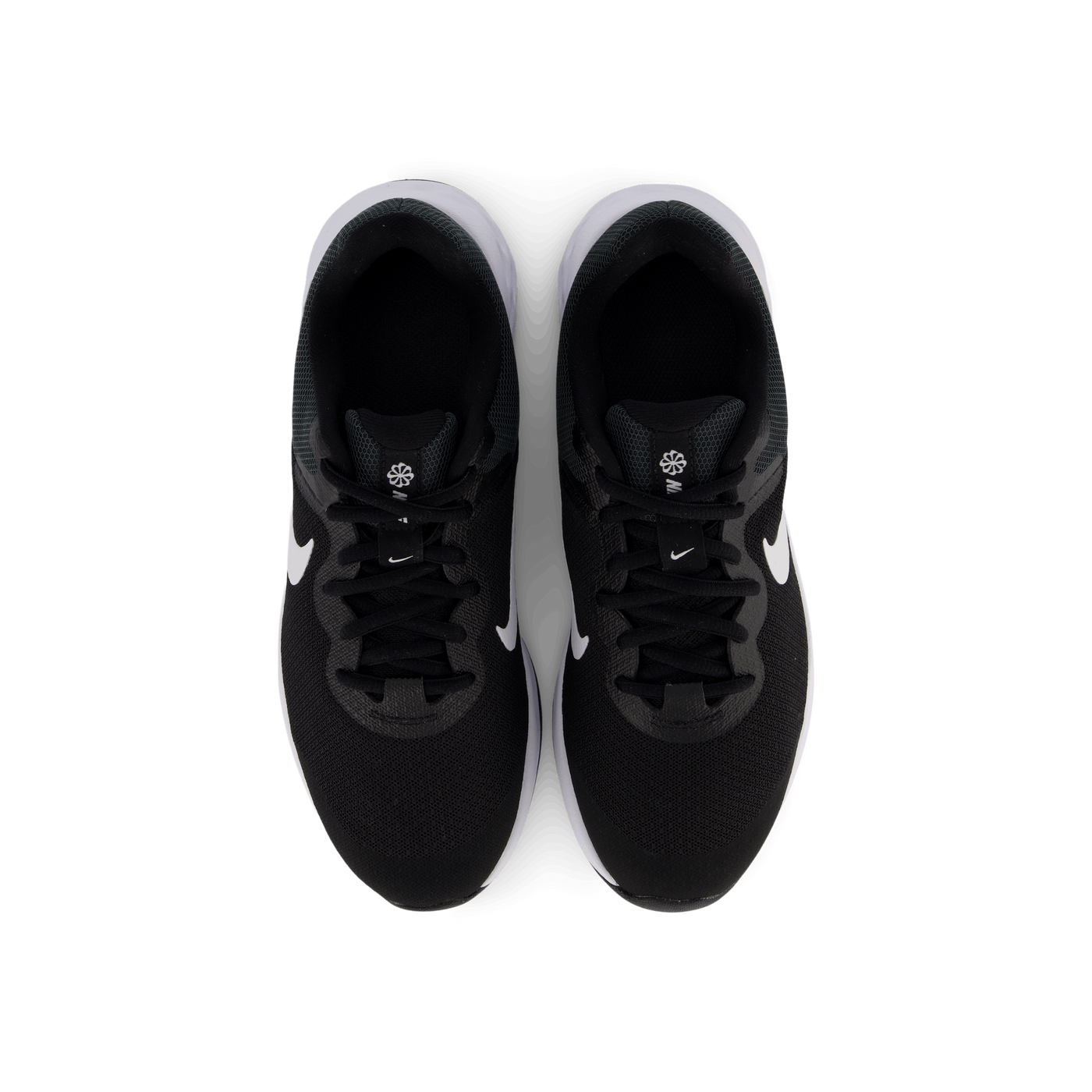 Revolution 6 Big Kids' Road Running Shoes BLACK/WHITE-DK SMOKE GREY