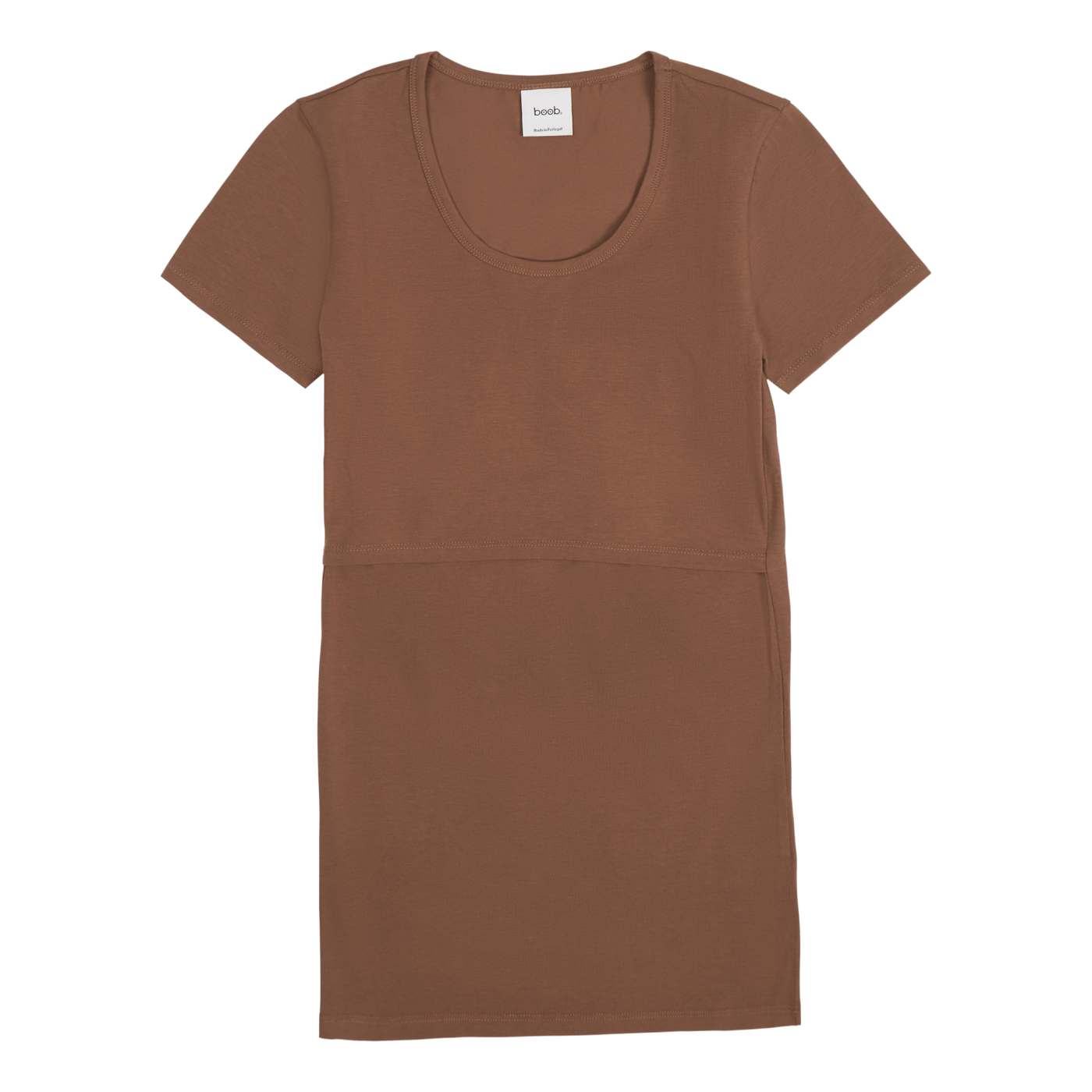 Classic S/s Top Hazelnut