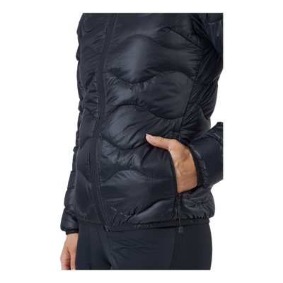 W Helium Down Hood Jacket Black