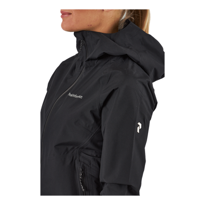 W Gore-tex Pac Jacket Black