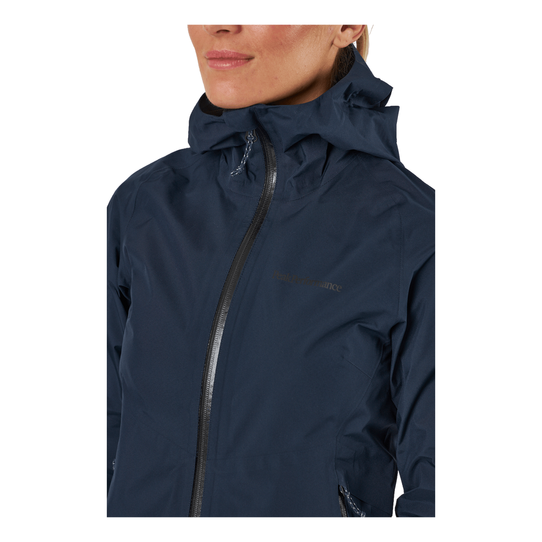 W Gore-tex Pac Jacket Blue Shadow