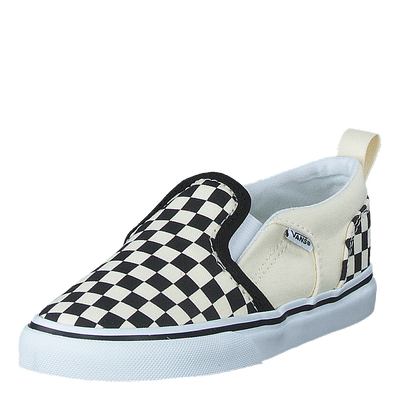 Td Asher V (checkers) Black/natural
