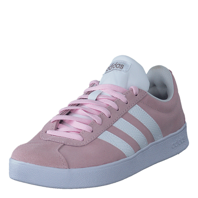 VL Court Shoes Clear Pink / Cloud White / Grey Five