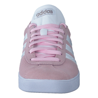 VL Court Shoes Clear Pink / Cloud White / Grey Five