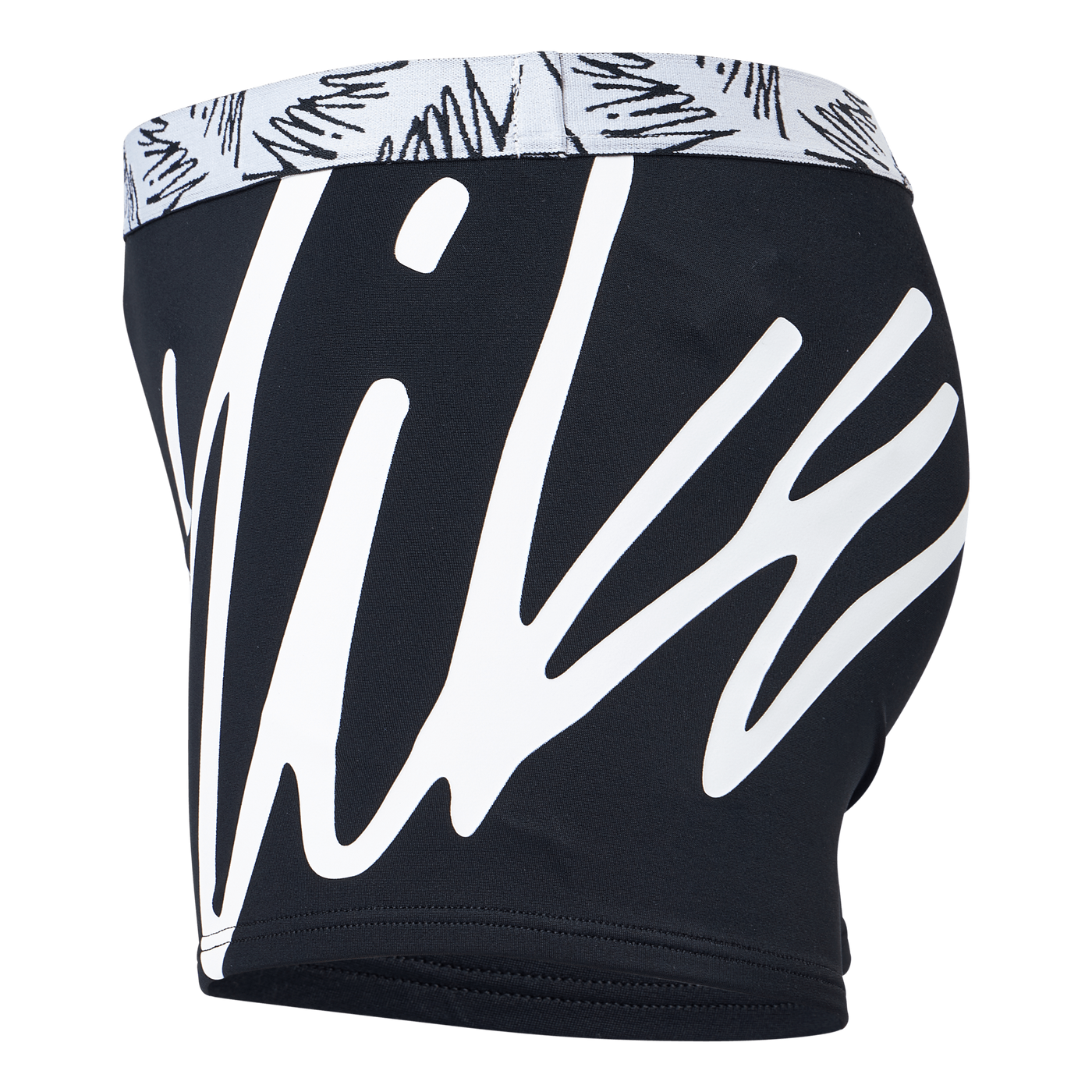 Nike G Crossback Bikini Script Black