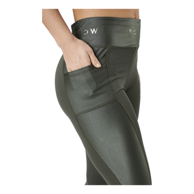 Angie Tights Army Green