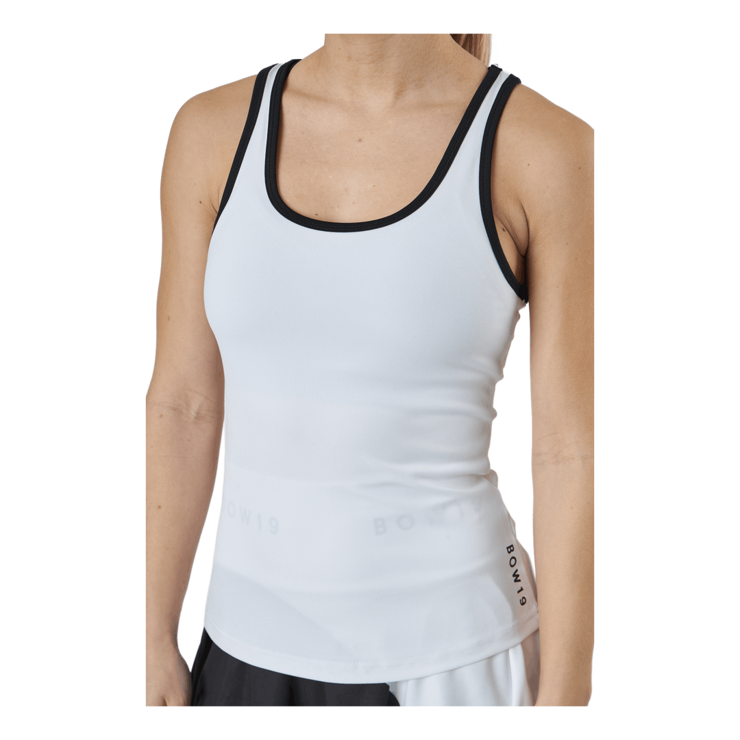 Betty Top White/black