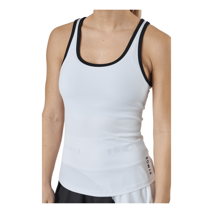 Betty Top White/black