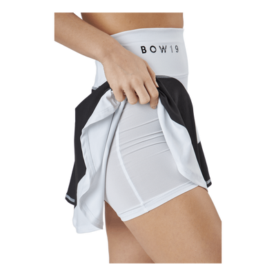 Bianca /print Skirt Big Stripe White/black