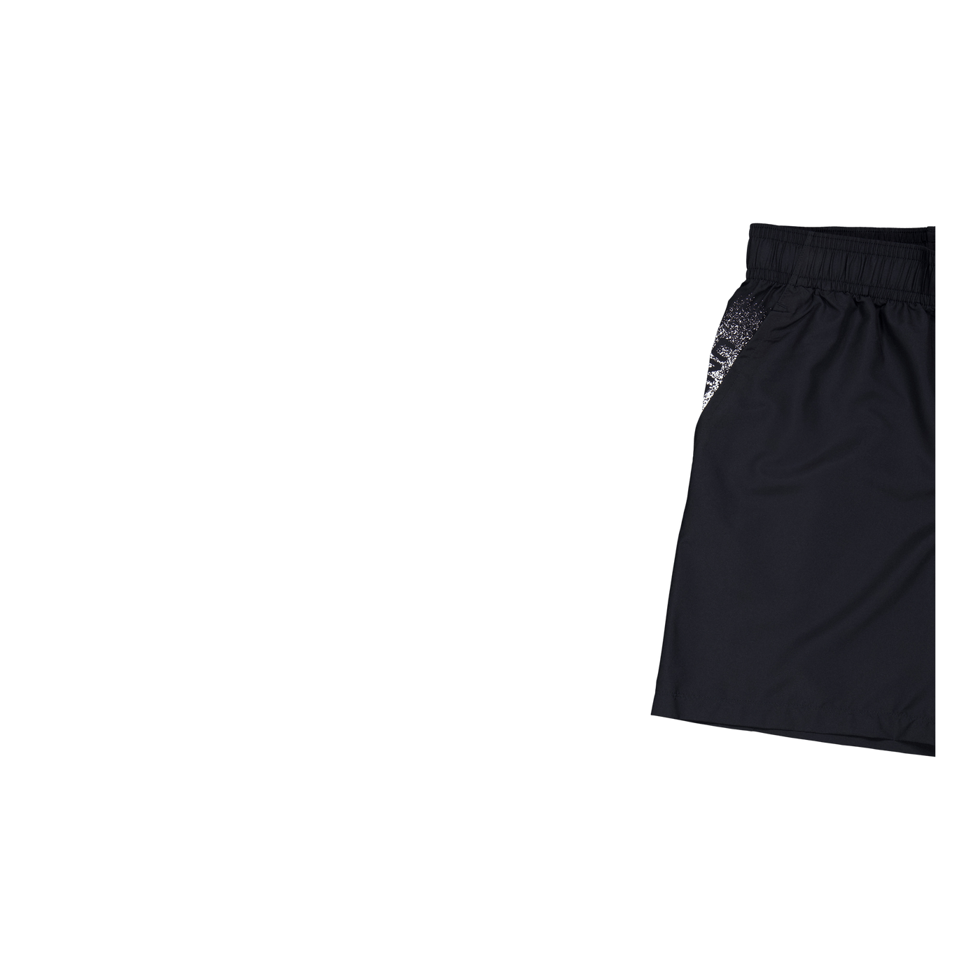 Ua Woven Graphic Shorts Black /  / White