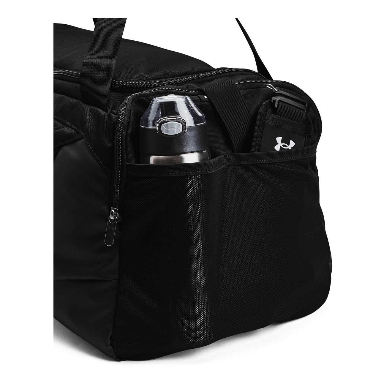 Ua Undeniable 5.0 Duffle Md Black / Black / Metallic Silve