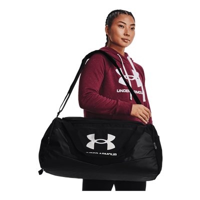 Ua Undeniable 5.0 Duffle Md Black / Black / Metallic Silve