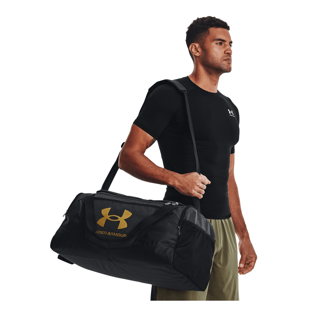 Ua Undeniable 5.0 Duffle Md Black Medium Heather / Black /
