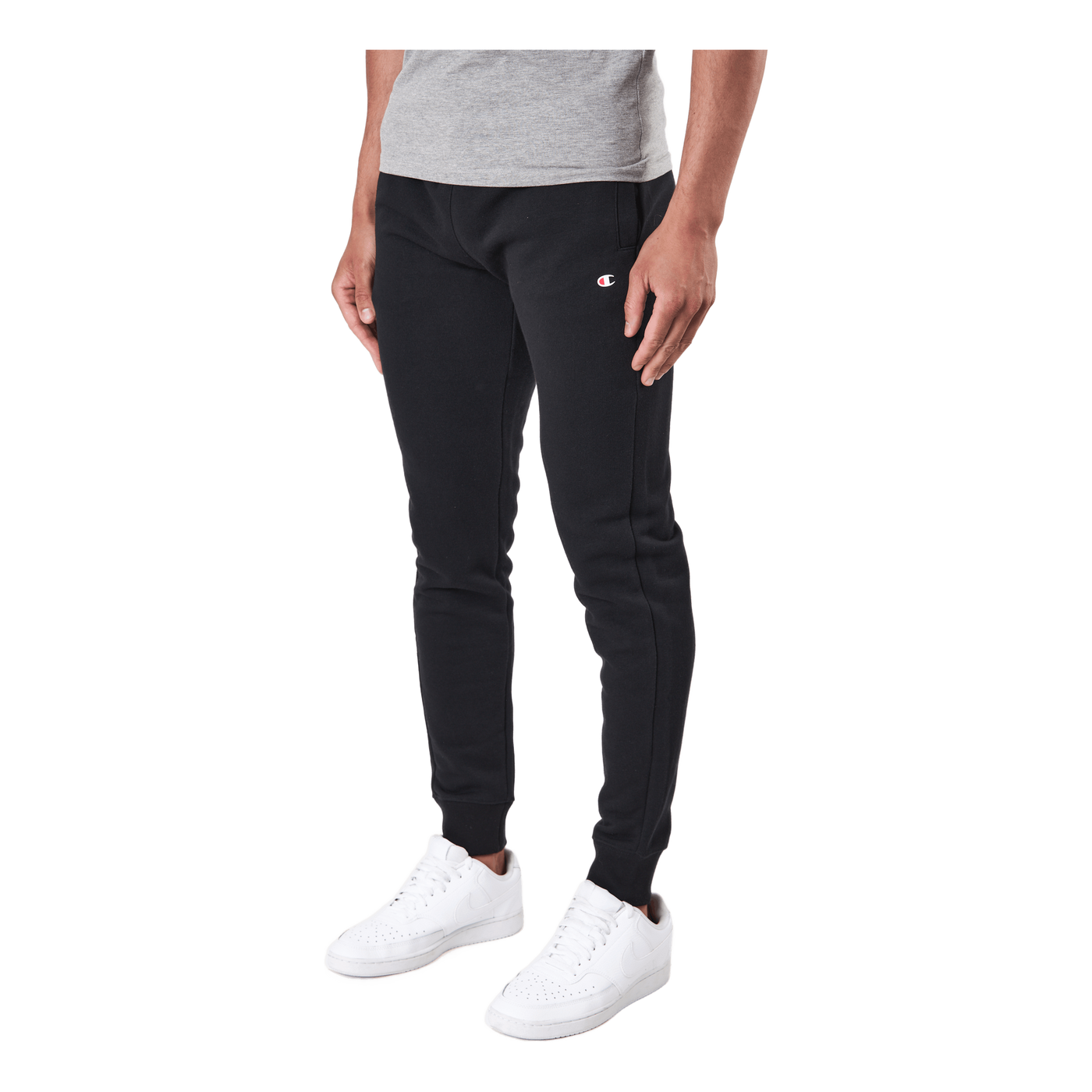 Rib Cuff Pants Black Beauty