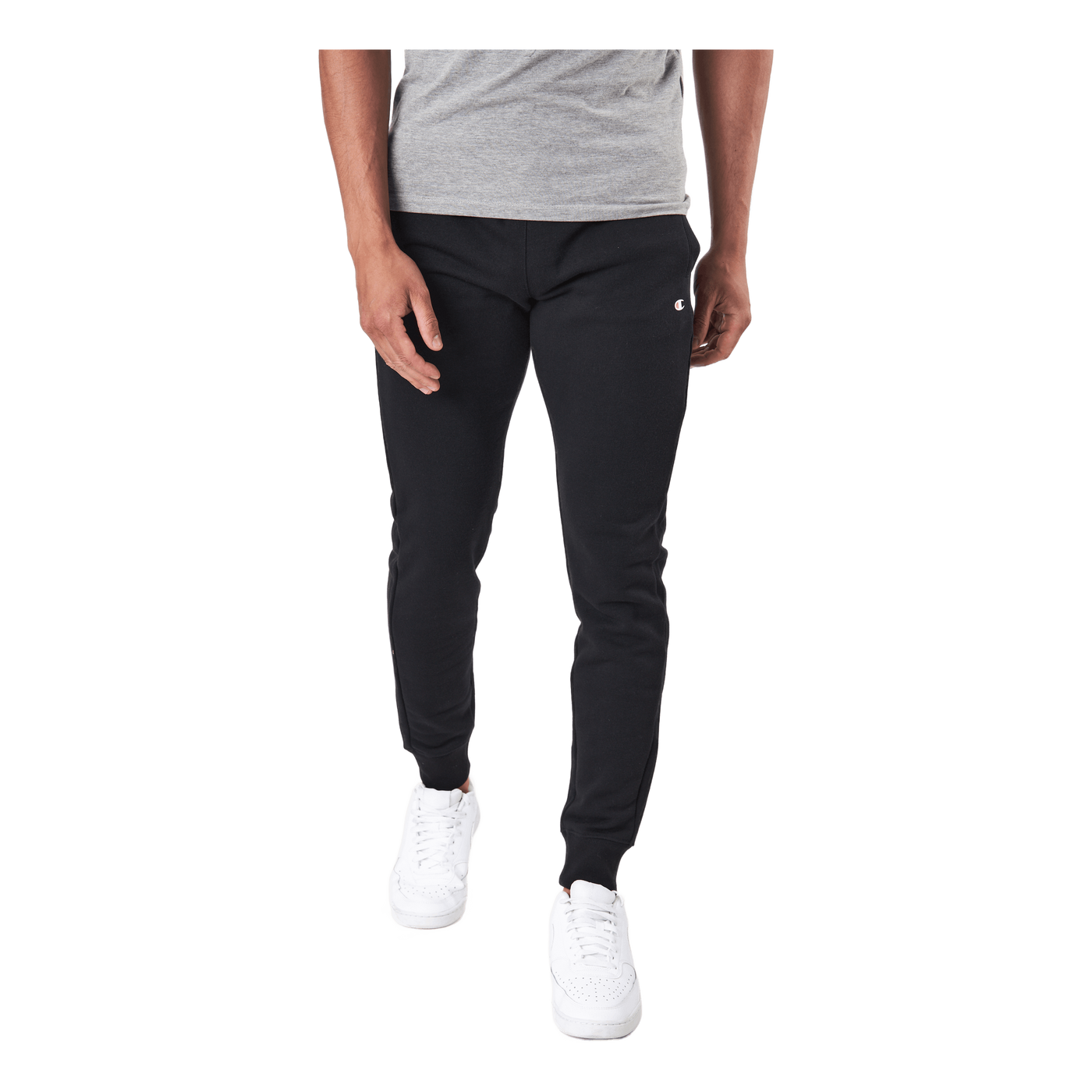 Rib Cuff Pants Black Beauty