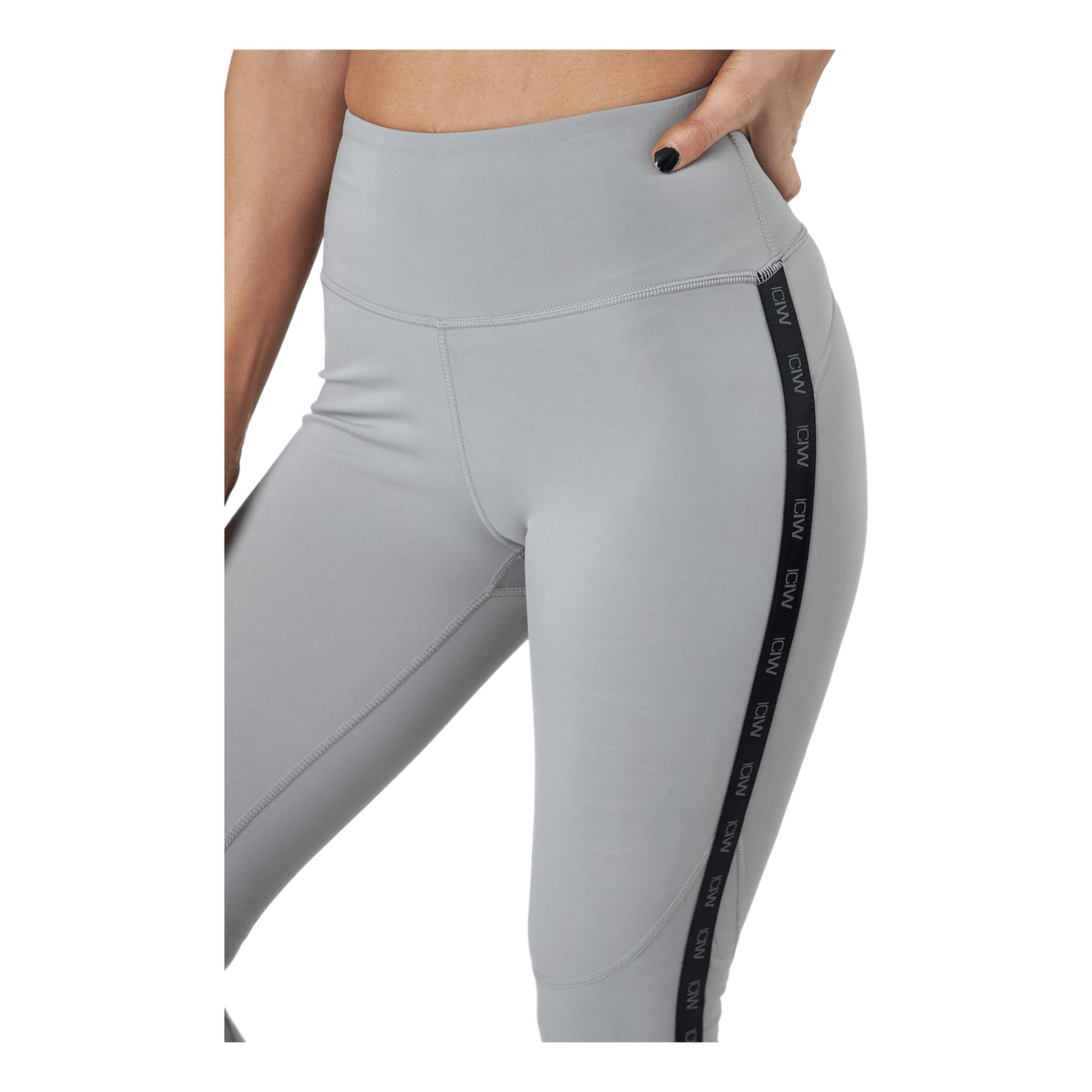 Ultimate Training Logo Tights  Grey