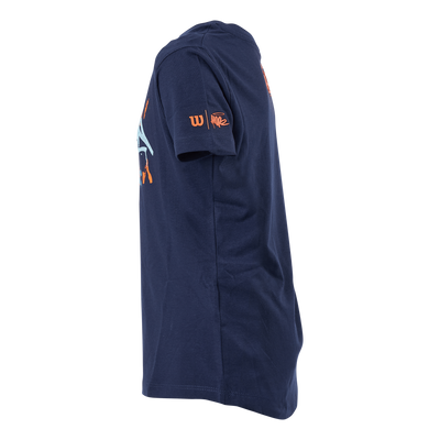 Paris 2022 Tech Tee Peacoat