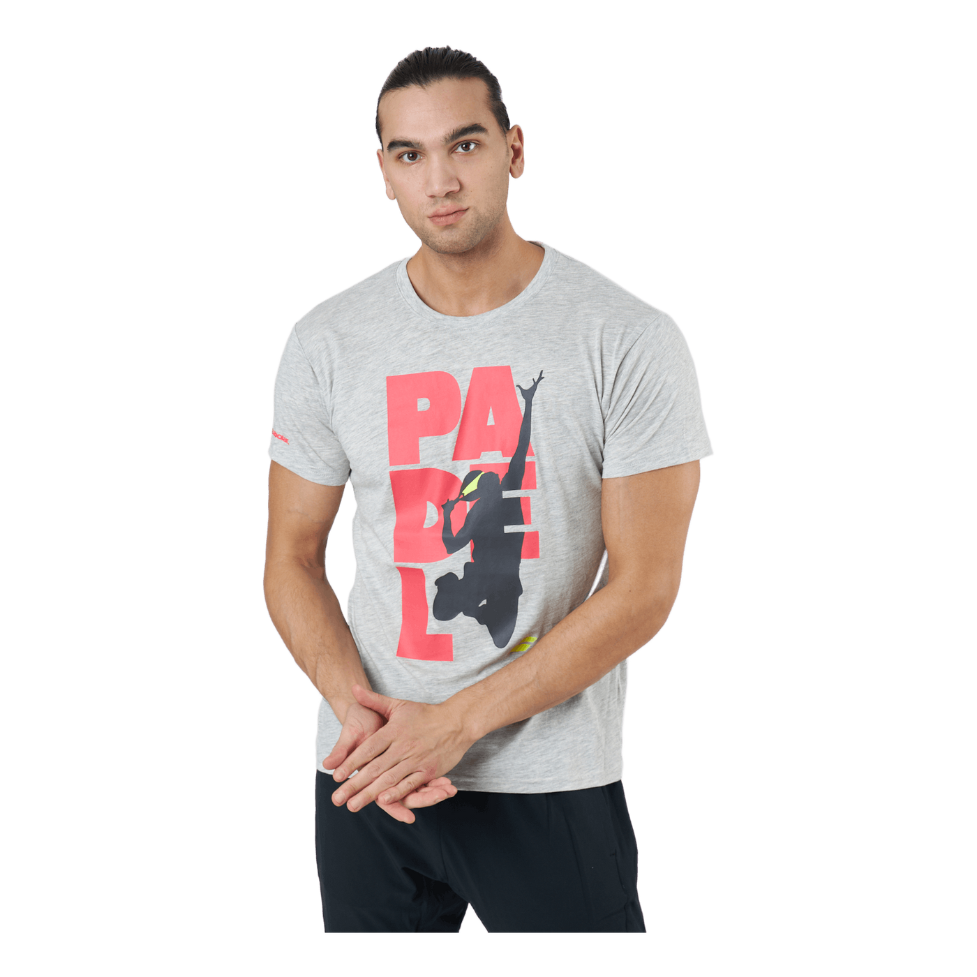 T-shirt Padel Cotton Grey