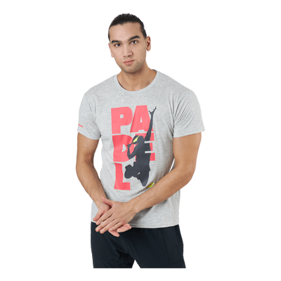 T-shirt Padel Cotton Grey