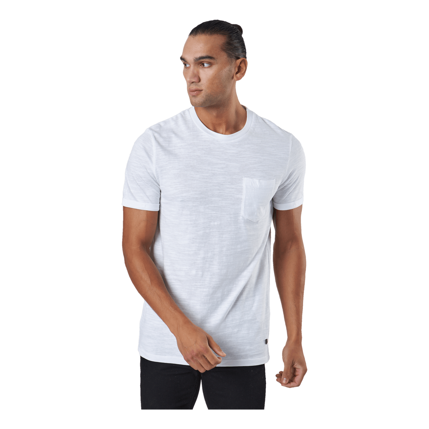 Jprblatropic Solid Ss Tee Crew White