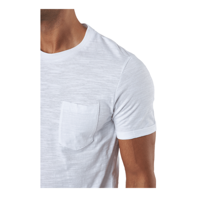 Jprblatropic Solid Ss Tee Crew White