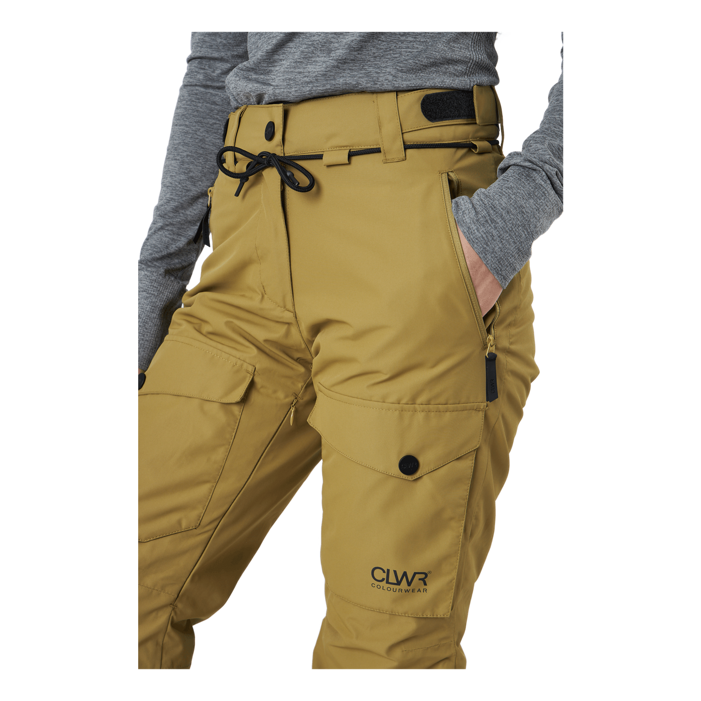 Fine Pants W Light Olive