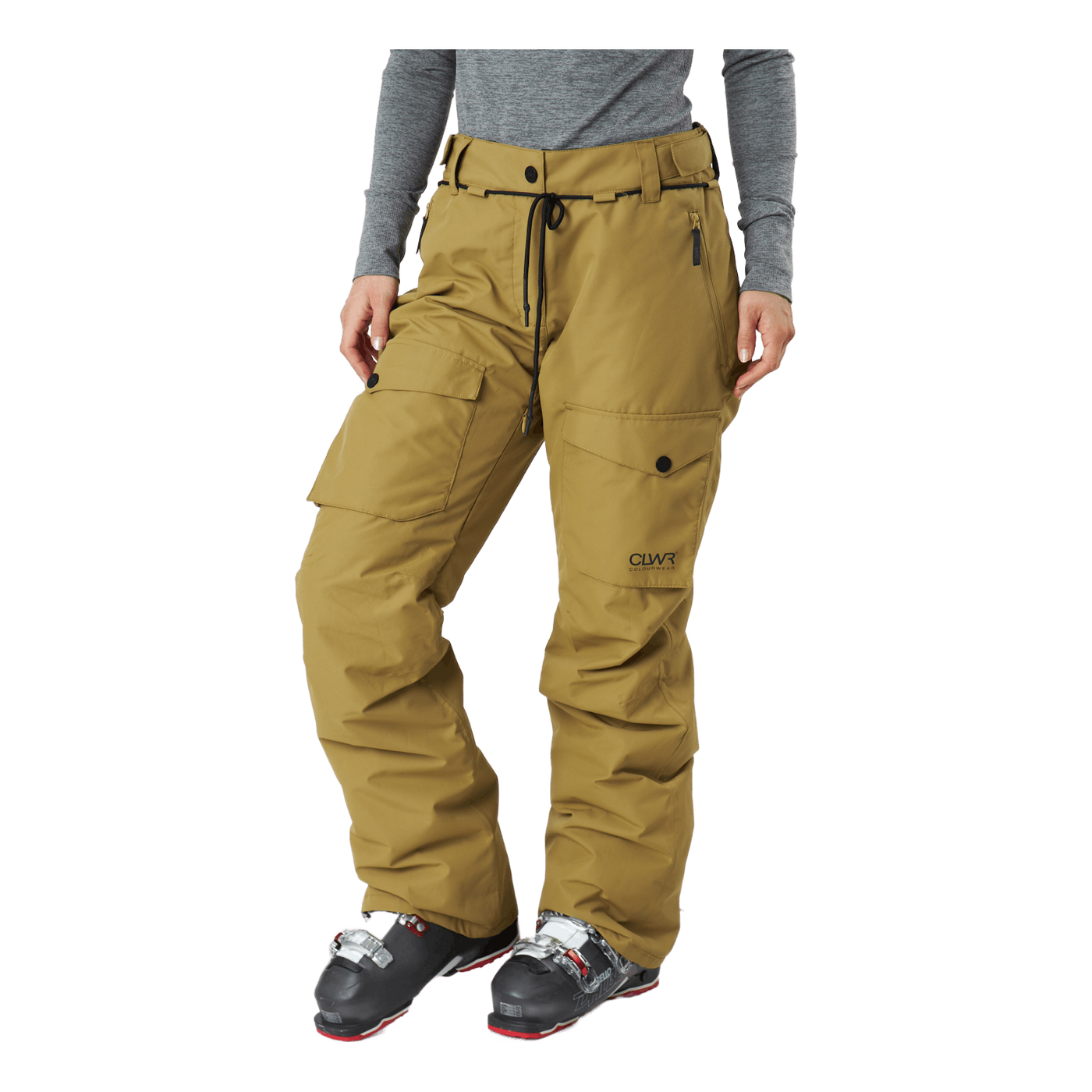 Fine Pants W Light Olive