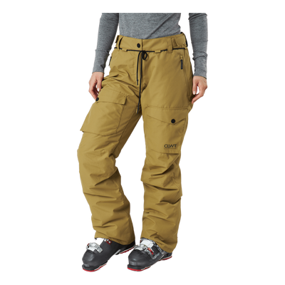 Fine Pants W Light Olive