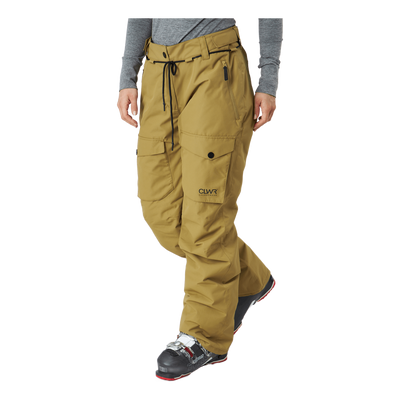 Fine Pants W Light Olive