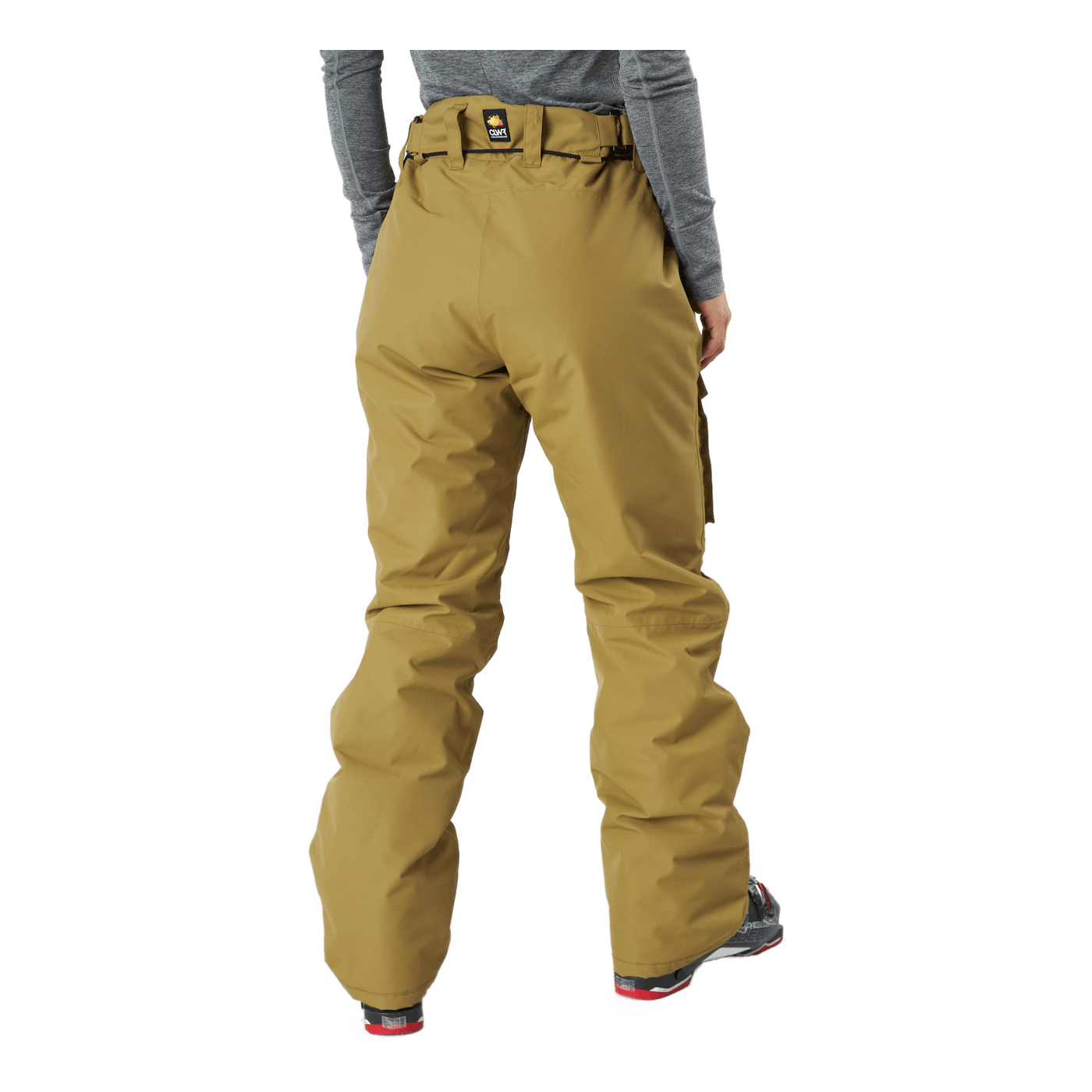 Fine Pants W Light Olive